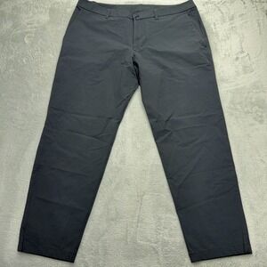 Lululemon Pant Mens 38 Grey Commission Classic Fit Warpstreme